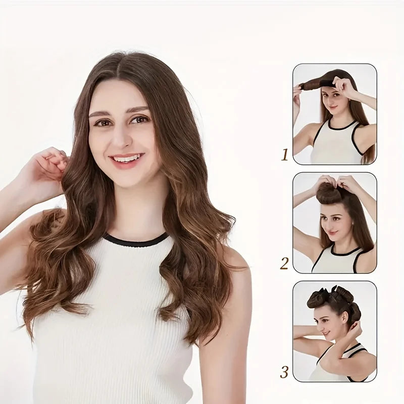 Heatless Hair Curler – Satin No-Heat Curling Set
