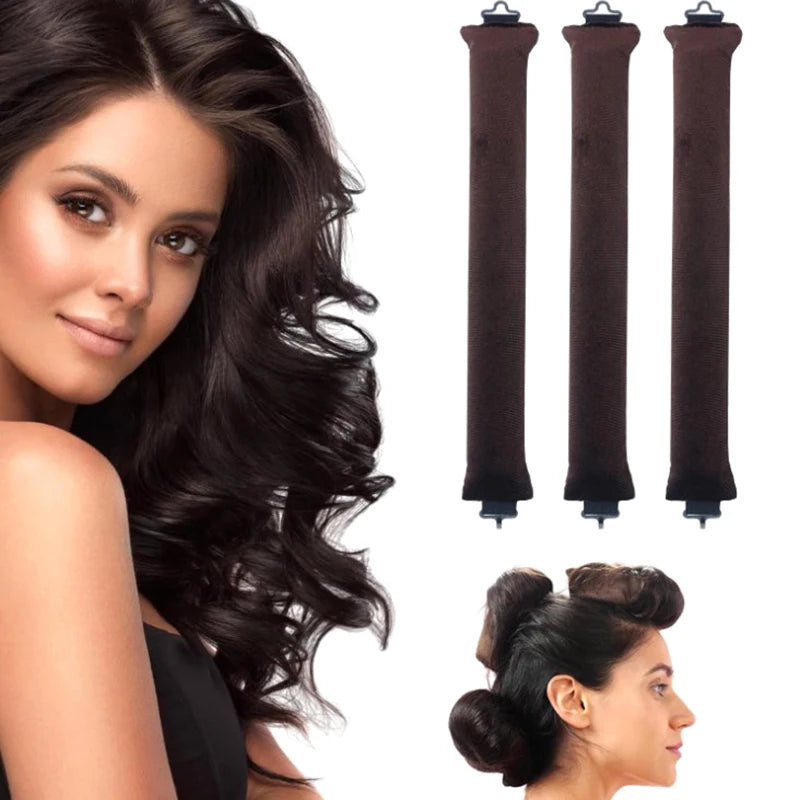 Heatless Hair Curler – Satin No-Heat Curling Set